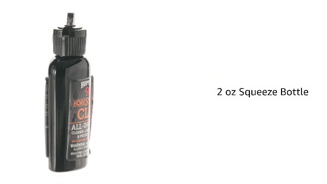 Amazon.com : Hoppe's HSO Boresnake Clp All-In-One Oil, 2 oz